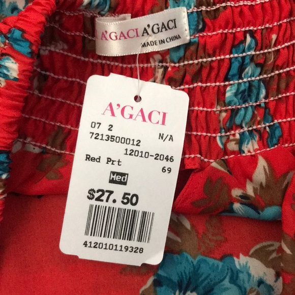 Orange floral romper - Picture 4 of 4